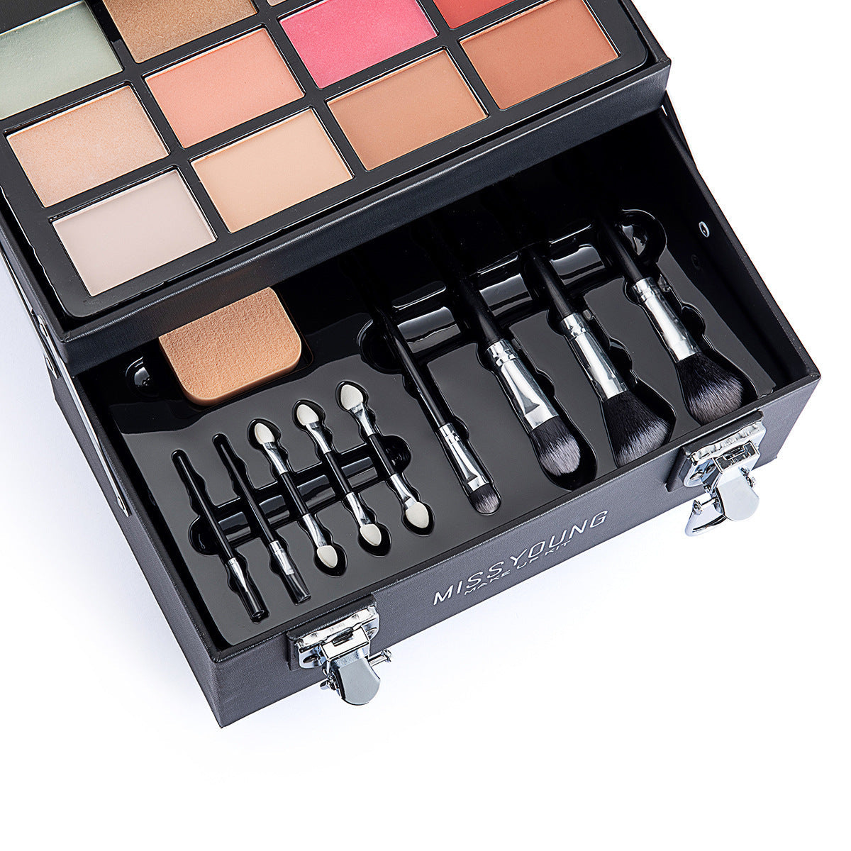Louisianamart Eye Shadow Lip Gloss Cosmetic Set | Professional Makeup Kit