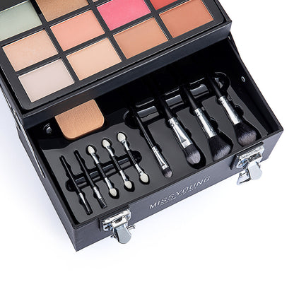 Louisianamart Eye Shadow Lip Gloss Cosmetic Set | Professional Makeup Kit