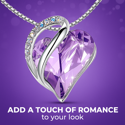 New Hot Sell Heart Shaped Crystal Pendant