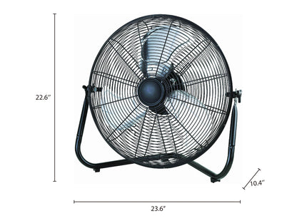 Mainstays 20" 3-Speed High Velocity Tiltable Floor Fan