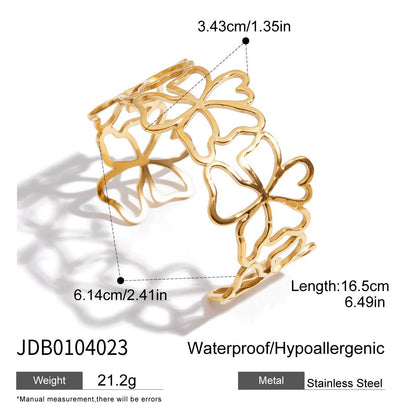 Ins Simple Hollow Flower Bracelet