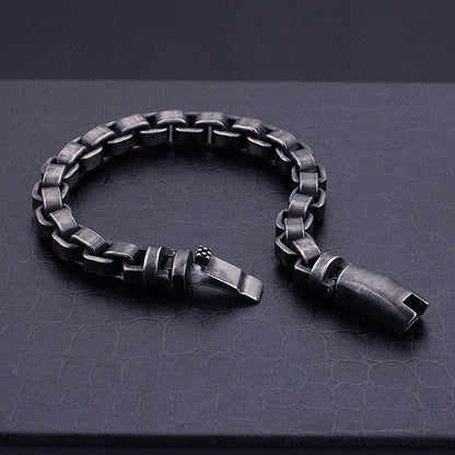 European And American Fashion Titanium Steel Retro Personalized Bracelet