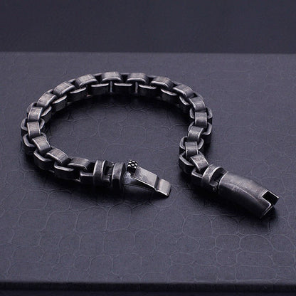 European And American Fashion Titanium Steel Retro Personalized Bracelet