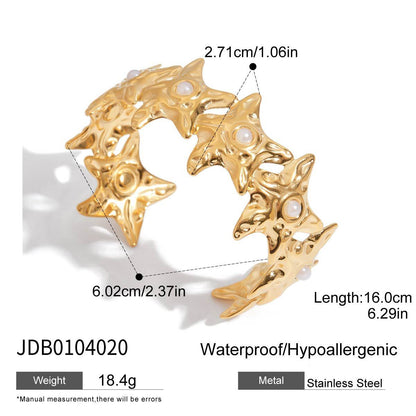 Ins Simple Hollow Flower Bracelet