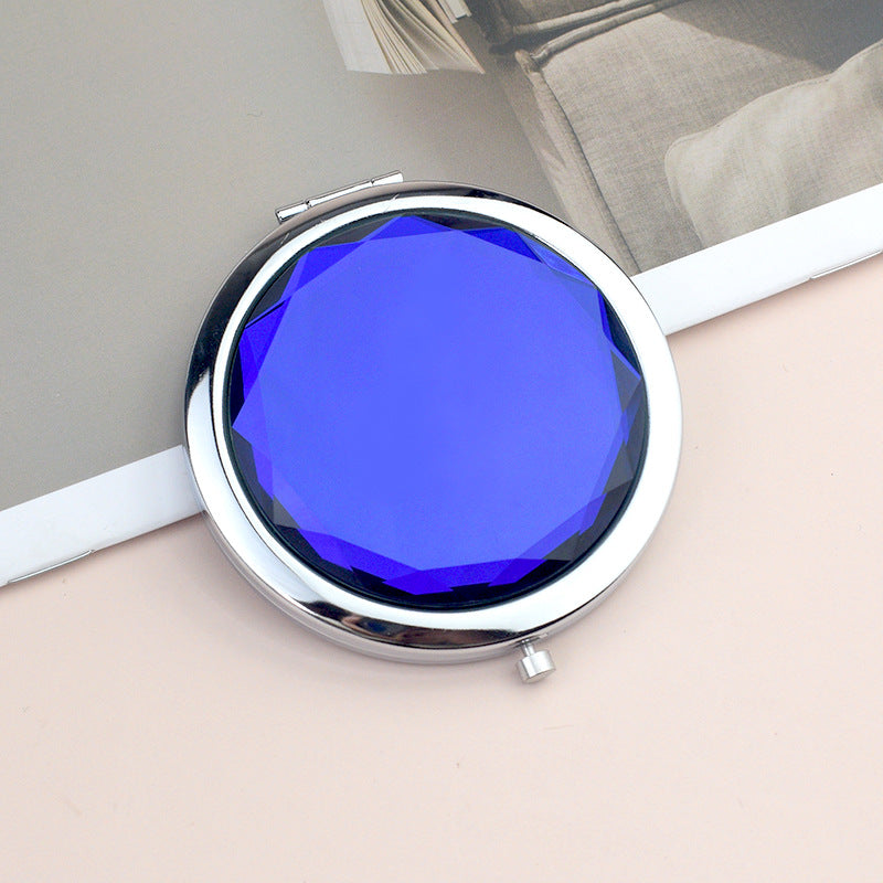 Folding Mirror Double-sided Portable Small Mirror Louisiana Mart
