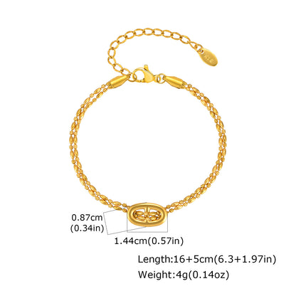 Women's Niche Exquisite Imitation Pearl Double-layer Bracelet