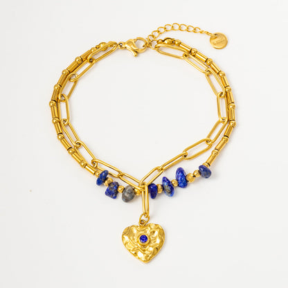 Green Gold Stone Bracelet in Louisiana | Fashion Retro Jewelry