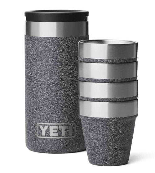 YETI Shot Glasses Set with Portable Carrying Case