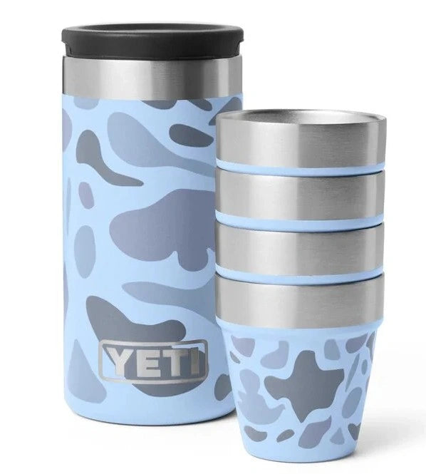 YETI Shot Glasses Set with Portable Carrying Case