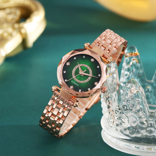Women's Starry Sky Watch - Elegant Luxury Dress Timepiece