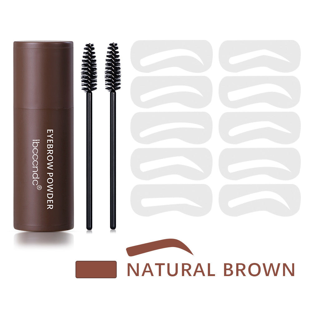 Eyebrow Makeup Powder – Perfect Eyebrow Mold Set Louisiana Mart