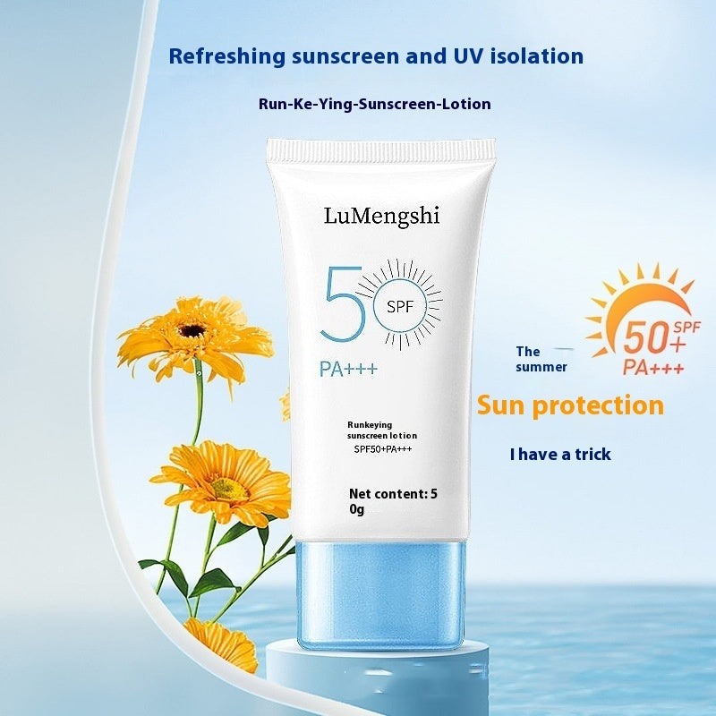 Sunscreen Moisturizing Whitening Isolation Refreshing Louisiana Mart