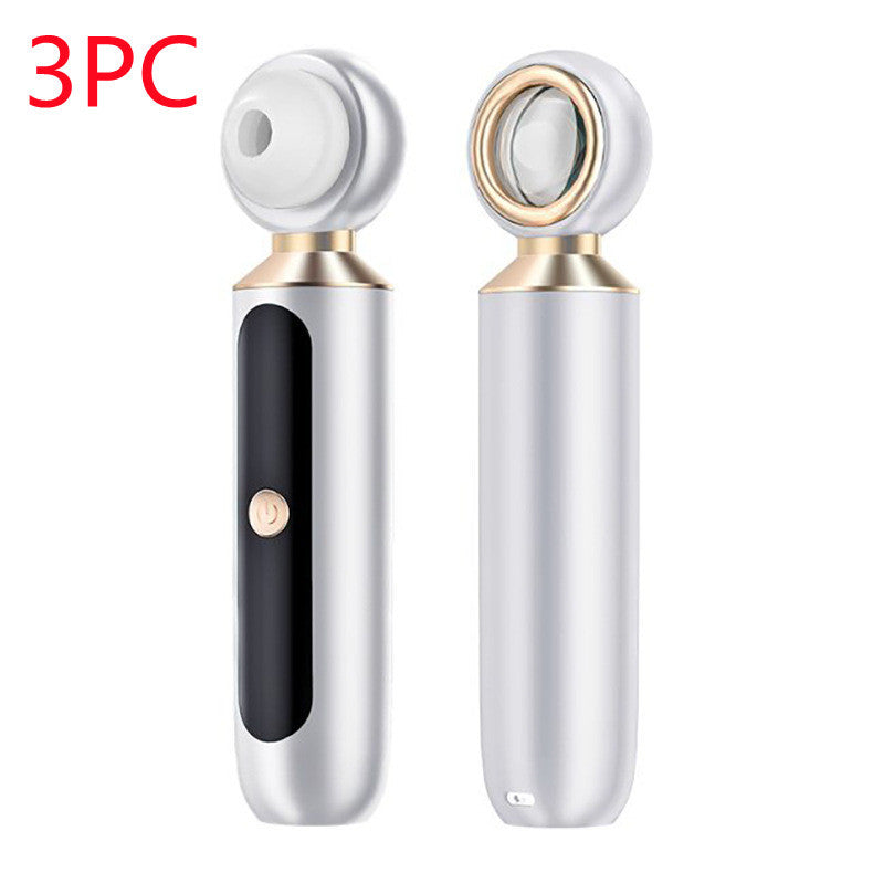 Portable Visual Blackhead Meter Household USB Electric Magnifying Glass Suction Pore Cleaner Blue Light Cleansing To Blackheads Louisiana Mart