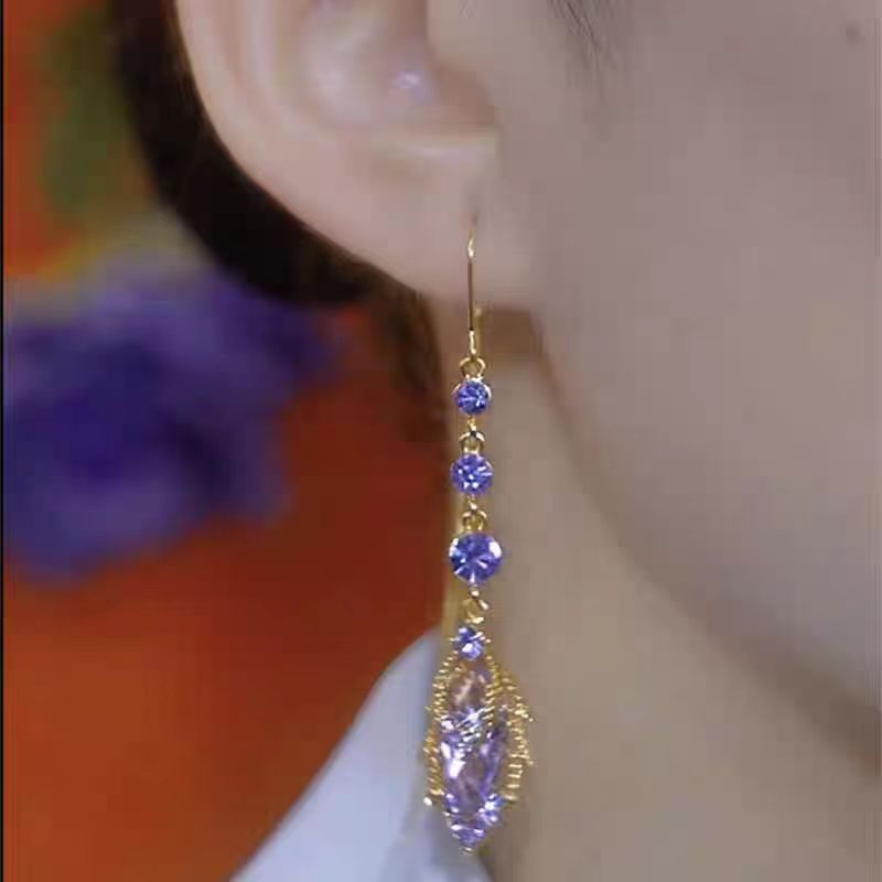 Light Luxury Minority Design Sense Socialite Style Earrings