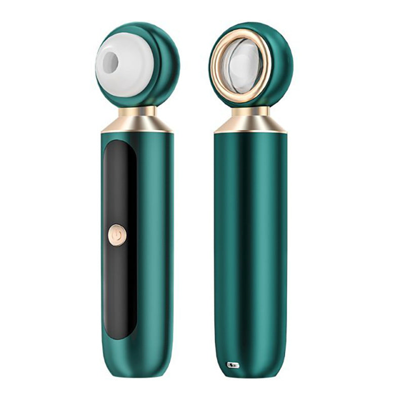 Portable Visual Blackhead Meter Household USB Electric Magnifying Glass Suction Pore Cleaner Blue Light Cleansing To Blackheads Louisiana Mart