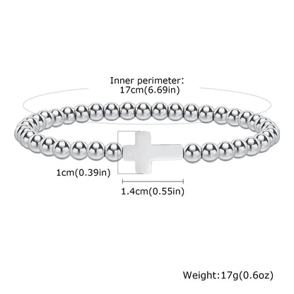 Beaded Gold Bracelet Simple Women's Jewelry