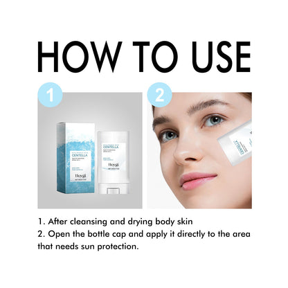 Hoygi Hyaluronic Acid Sunscreen Stick Gentle Moisturizing UV Protection For Sunburned And Reddened Skin Louisiana Mart