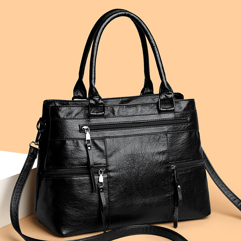 Leather Shoulder Bag 