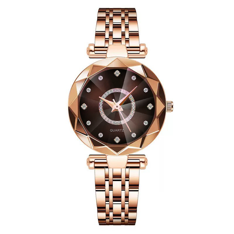 Women's Starry Sky Watch - Elegant Luxury Dress Timepiece