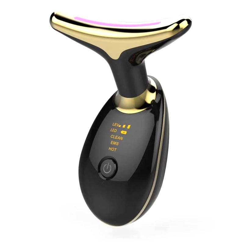 EMS Thermal Neck Lifting And Tighten Massager Electric Microcurrent Wrinkle Remover Louisiana Mart