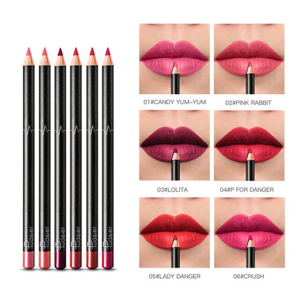 36 Color Lip Liner Waterproof Non-smudge Nude Color Louisiana Mart