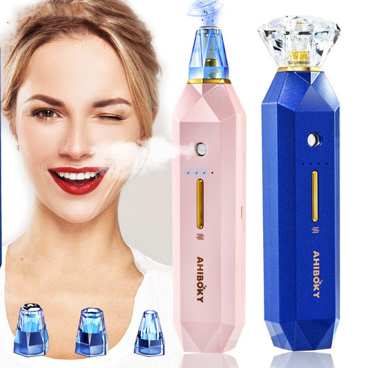 2-IN-1 Blackhead Remover Vacuum Pore Cleaner Acne Remover Mist Facial Sprayer Skin Mouisture Nose Face Deep Cleansing Skin Care Louisiana Mart