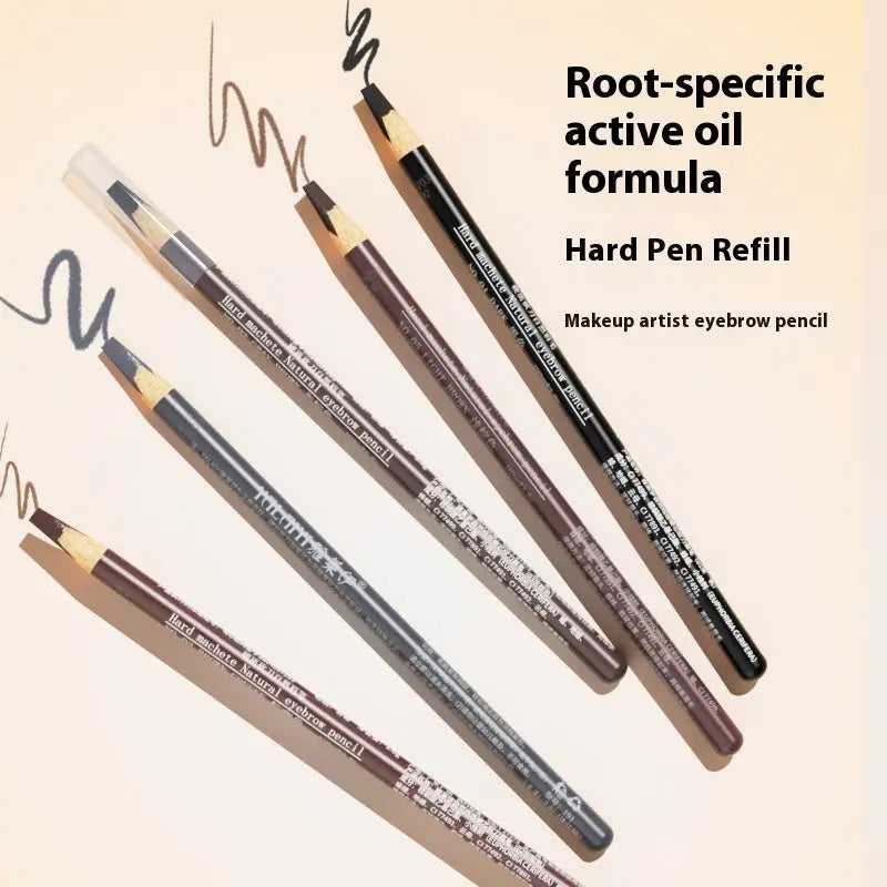 Hard Core Wild Eyebrow Pencil Waterproof And Sweatproof Distinct Look Louisiana Mart