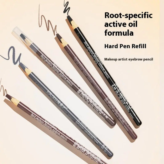 Hard Core Wild Eyebrow Pencil Waterproof And Sweatproof Distinct Look Louisiana Mart