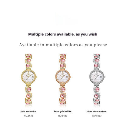 Women's Quartz Watch Stainless Steel Elegant Chinese Style
