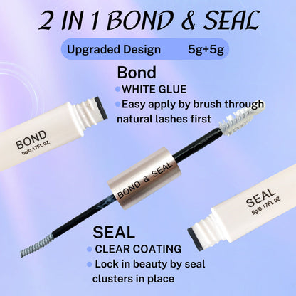 Eyelash Set – Self-Grafting Single Cluster Lash Extension Kit Louisiana Mart