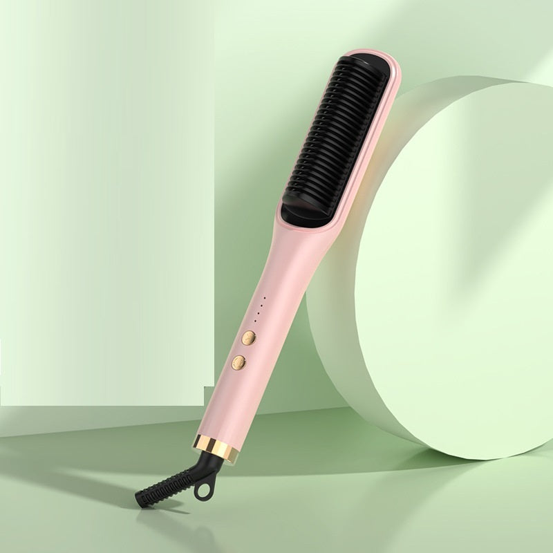 Anion Hair Care Electric Hair Curlers Hair Comb Straightener Louisiana Mart