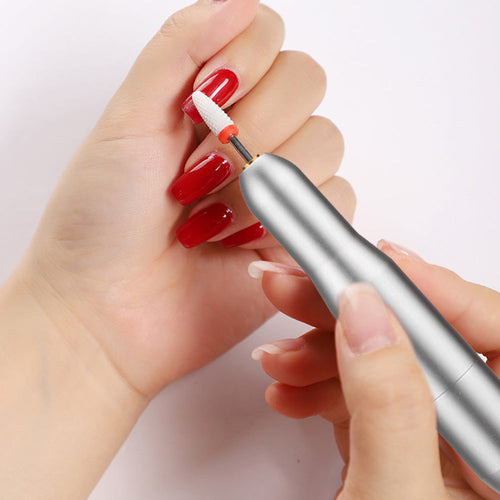 Electric Nail Drill Machine Manicure Machine Set USB Charging Mill Cutter For Manicure Nail File Pedicure Tool Nail Drill Set Louisiana Mart