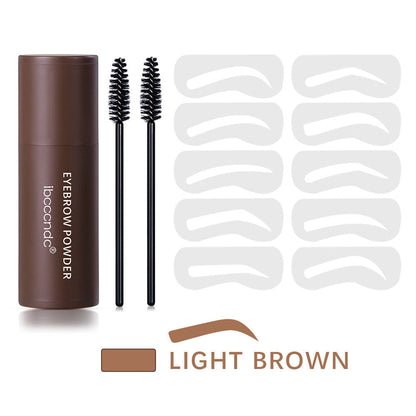 Eyebrow Makeup Powder – Perfect Eyebrow Mold Set Louisiana Mart