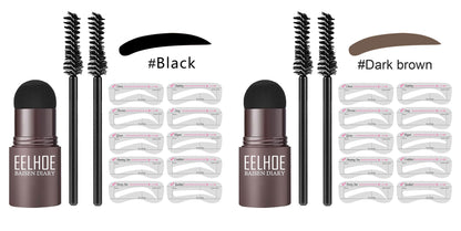 Eyebrow Makeup Powder – Perfect Eyebrow Mold Set Louisiana Mart