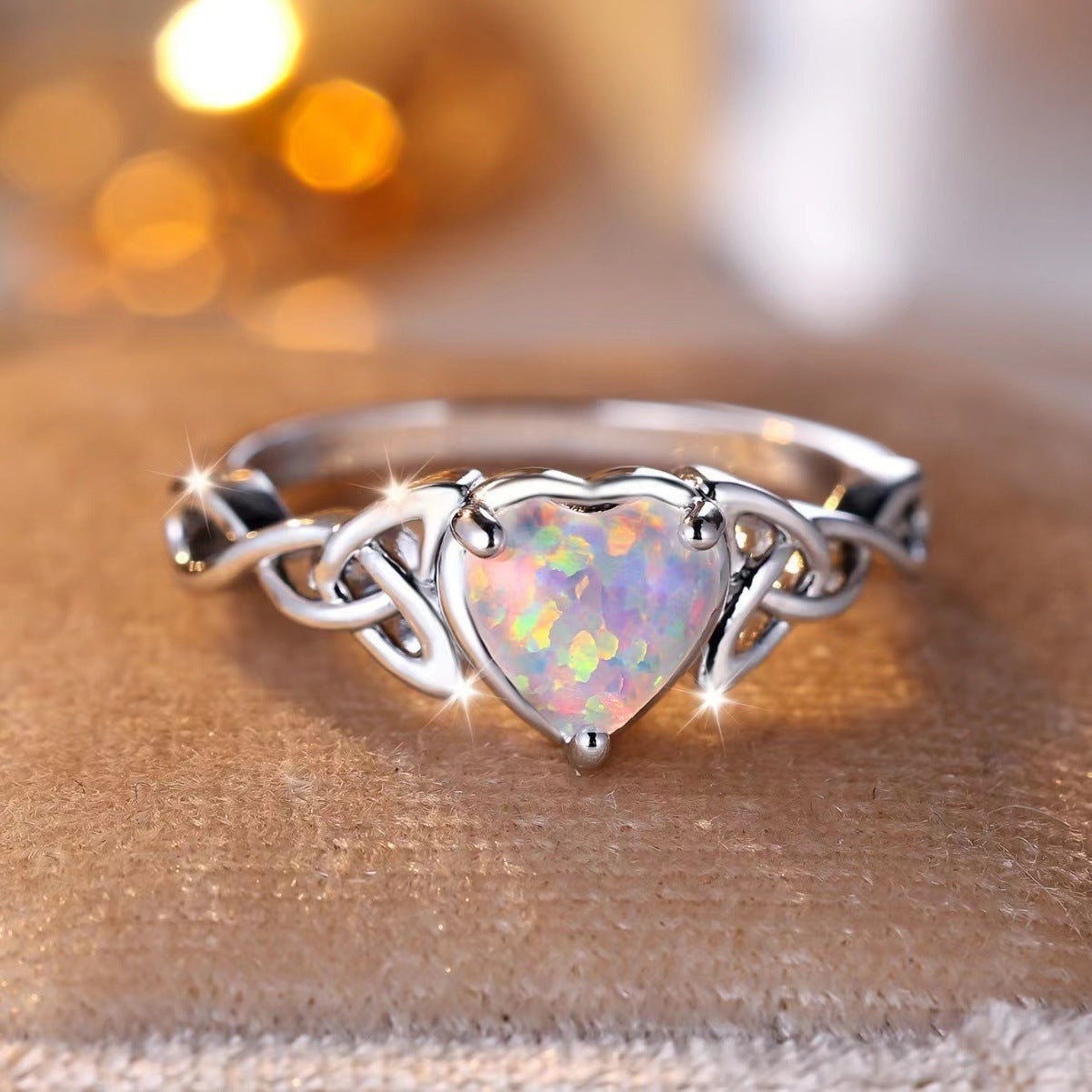 Irregular Simple Personality Special Interest Light Luxury Ring