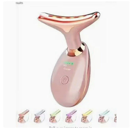 EMS Thermal Neck Lifting And Tighten Massager Electric Microcurrent Wrinkle Remover Louisiana Mart