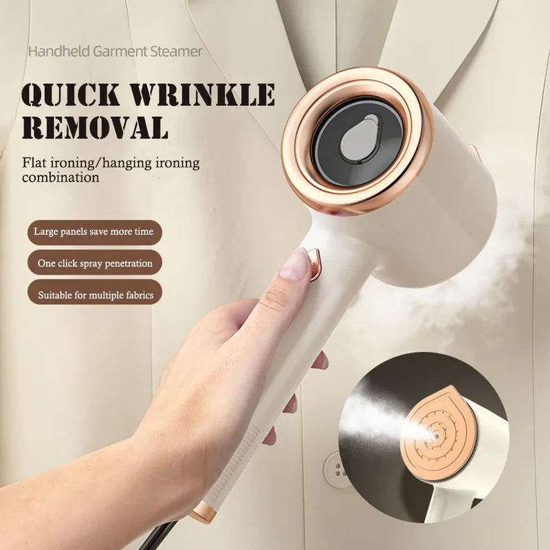 Mini Handheld Garment Steamer – Portable Clothes Iron for Travel