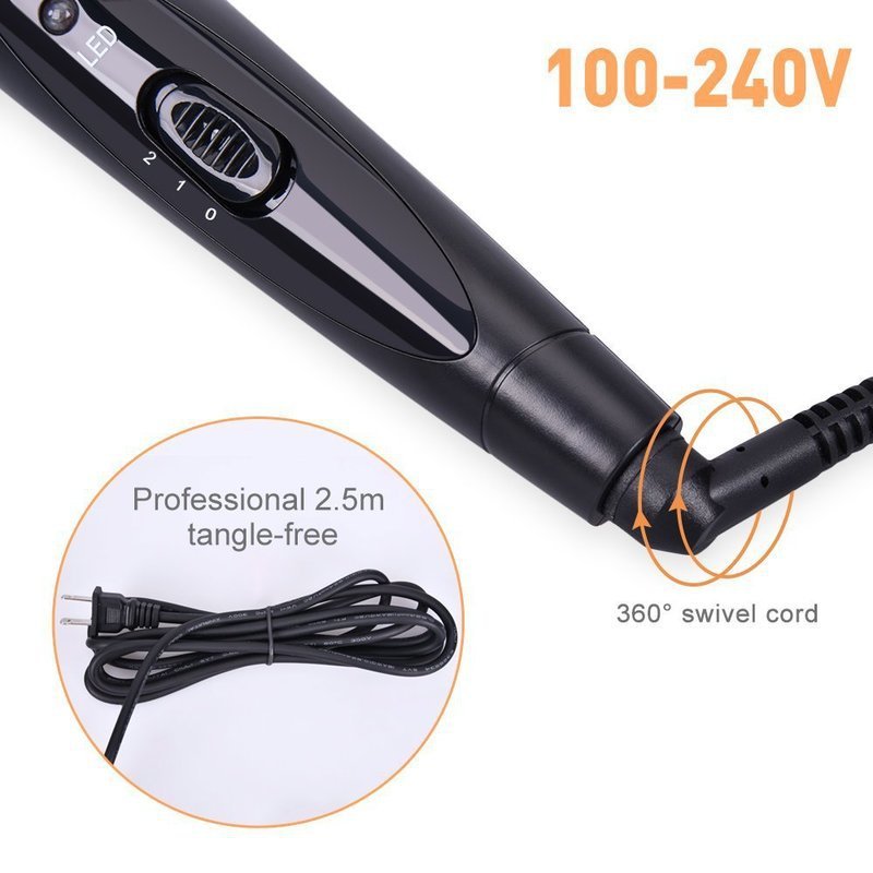 Hair curler iron