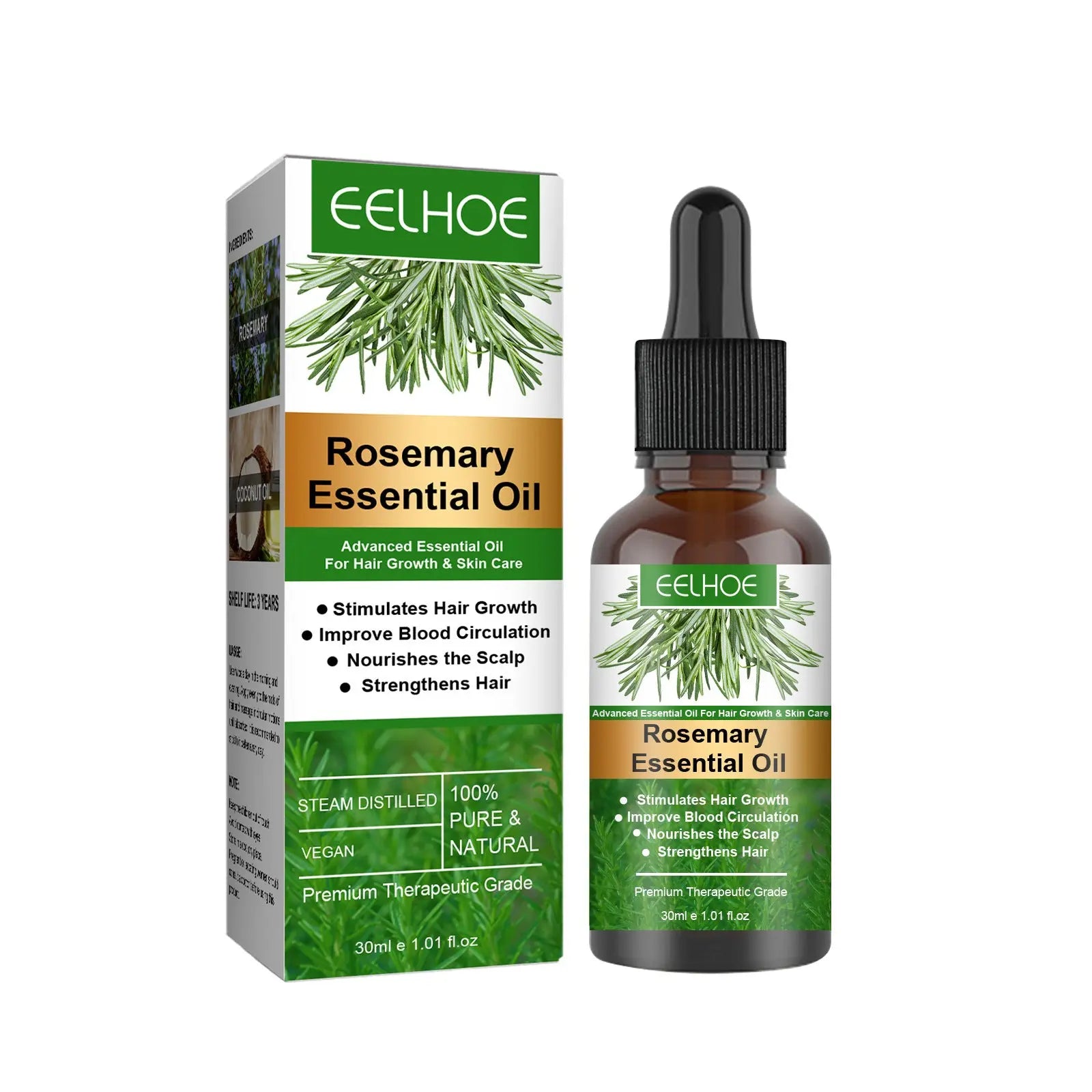 Rosemary Anti-Breakage Nourishing Hair Care Oil Louisiana Mart