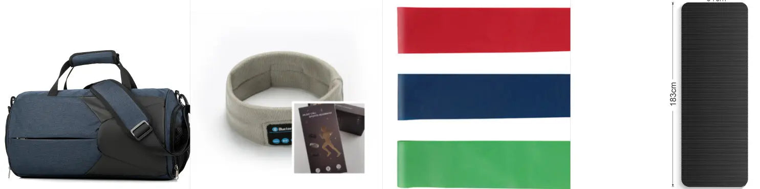 Louisiana Mart Bluetooth Headband Headphones – Wireless Sleep, Yoga & Workout Headset Louisiana Mart