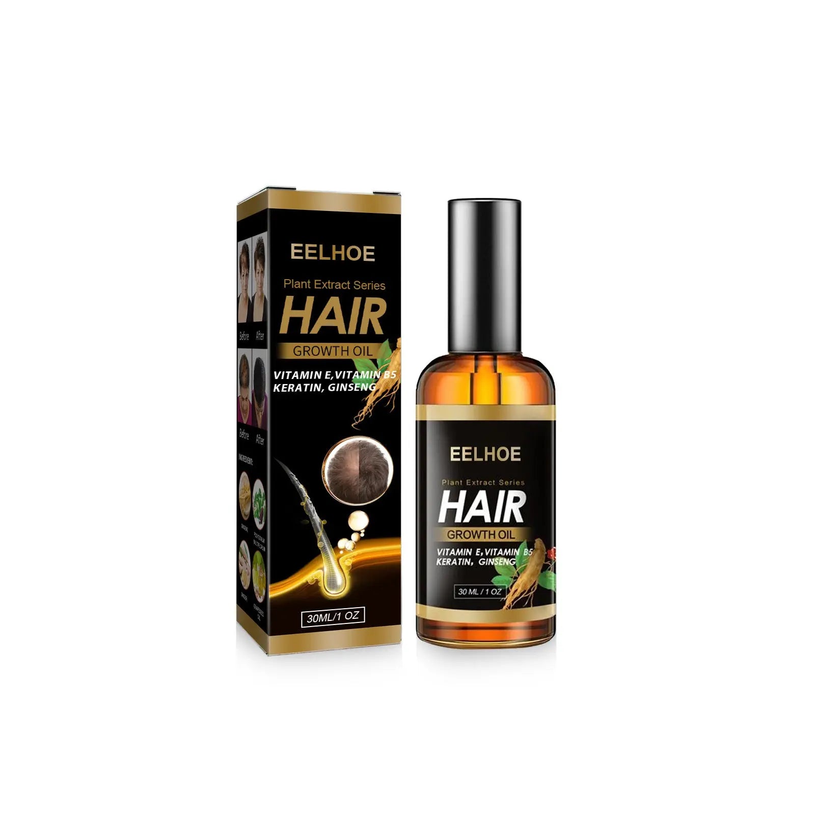 Ginger Repair Hair Follicle Soft Moisturizing And Nourishing Essential Oil 30ml Louisiana Mart