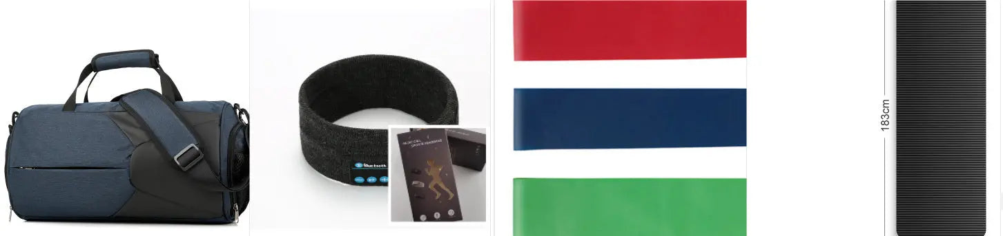Louisiana Mart Bluetooth Headband Headphones – Wireless Sleep, Yoga & Workout Headset Louisiana Mart