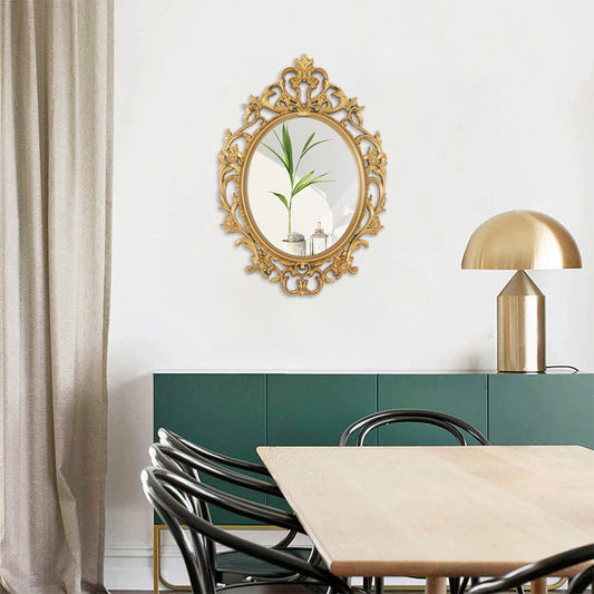 Classical Oval Decoration Retro Mirror Louisiana Mart
