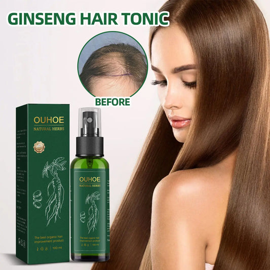 Ginseng Hair Growth Liquid Spray To Prevent Hair Loss 100ml box Louisiana Mart