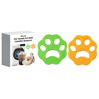 2-Pack Reusable Pet Hair Remover for Laundry – Non-Toxic Lint Catcher for Washer & Dryer, Dog & Cat Hair Catcher for Bedding, Clothes, and Towels