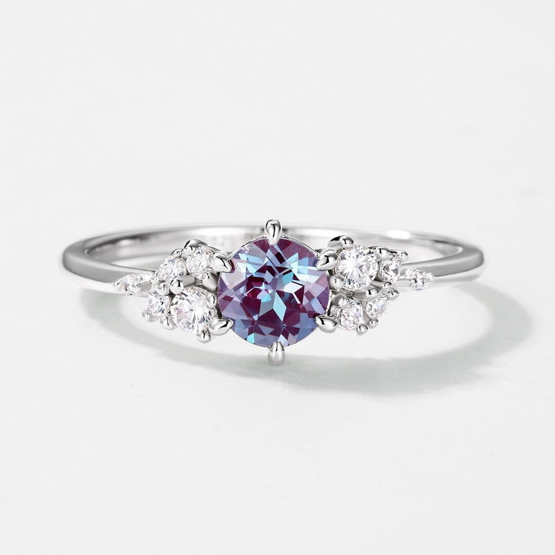 Women's Simple Geometric Fashion Popular Ring