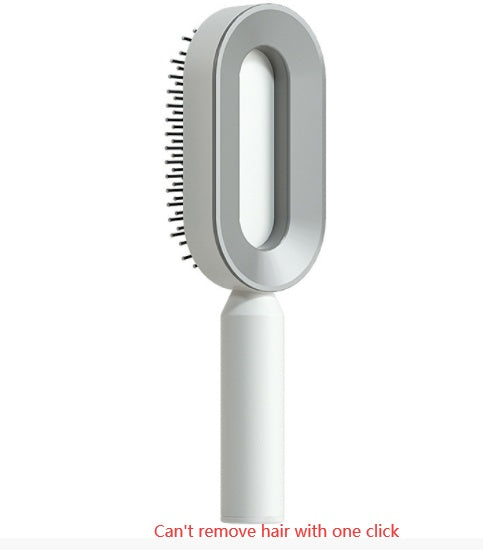 Self Cleaning Hair Brush For Women One-key Cleaning Hair Loss Airbag Massage Scalp Comb Anti-Static Hairbrush Louisiana Mart