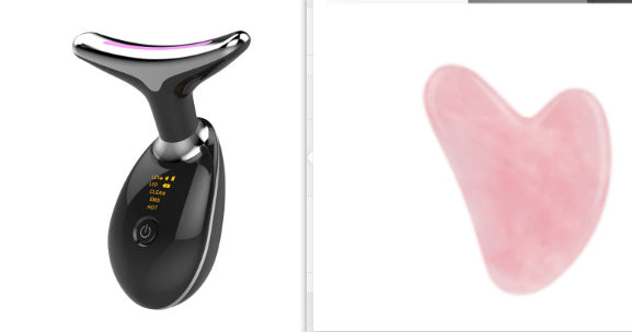 EMS Thermal Neck Lifting And Tighten Massager Electric Microcurrent Wrinkle Remover Louisiana Mart