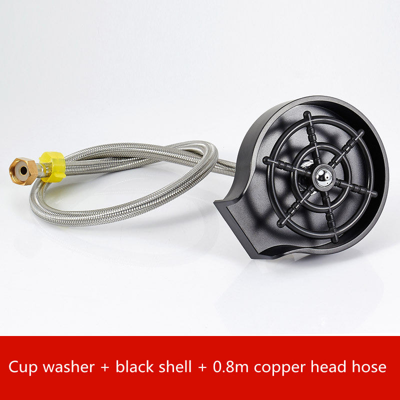 High-Pressure Bar Cup Washer – Automatic Sink Rinser Tool