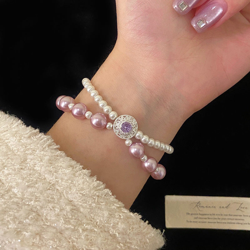 Women's Drawable Niche Design Sweet Bracelet